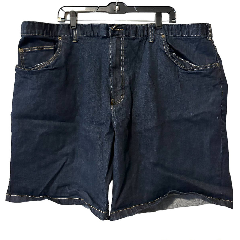 Continuous Comfort Waistband Blue Jean Shorts Men's Size 46R Cotton Blend PGC
